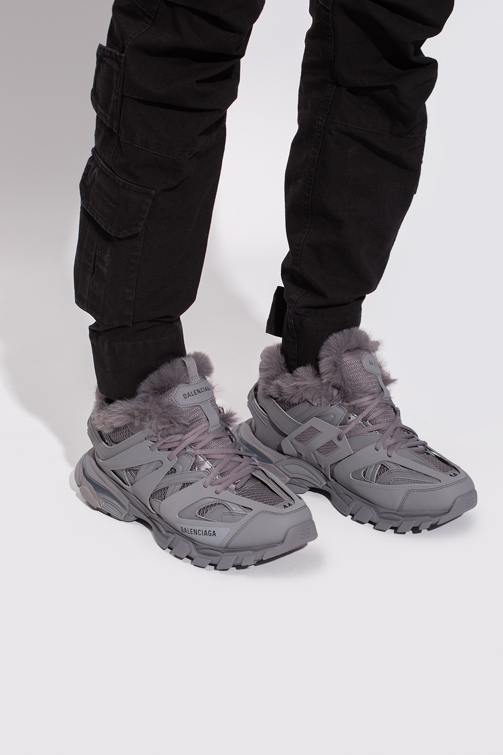 Balenciaga track grey on hot sale feet